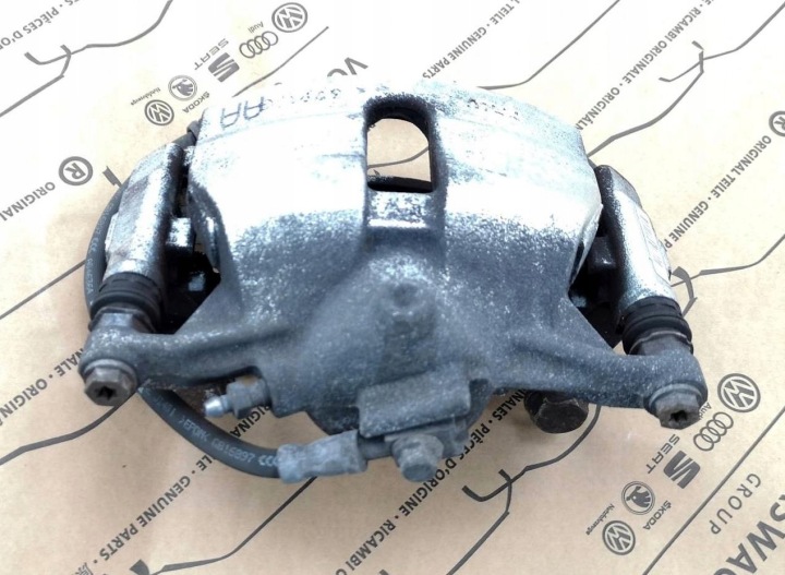 ÉTRIER DE FREIN DE FREIN GAUCHE AVANT VW GOLF VII 8V0615123 NEUF ORIGINAL