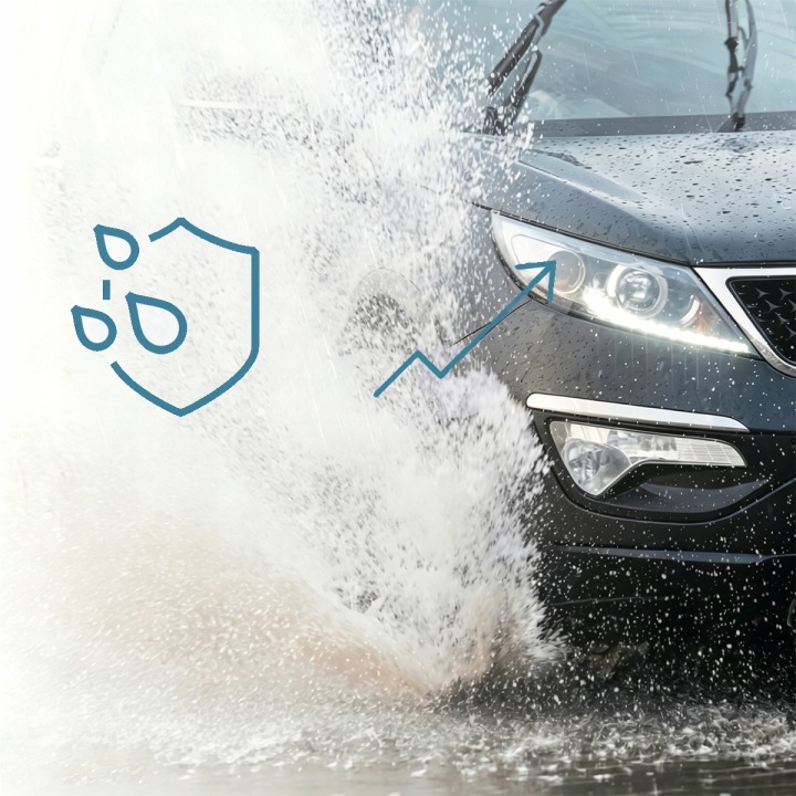 CAMÉRA MARCHE ARRIÈRE PARKINGOWA VERS KIA SPORTAGE 2011–2014 95750-3W110