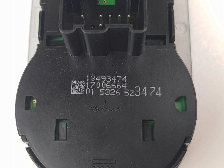 PANNEAU COMMUTATEUR RÉGLAGE FEUX OPEL ASTRA K V 13493474