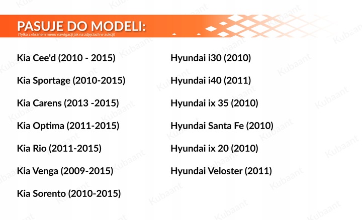 HYUNDAI KIA MODELOS CON ROKU 2010-15 | AKTUALIZACJA: SISTEMA LENGUA PL MAPAS 2024 