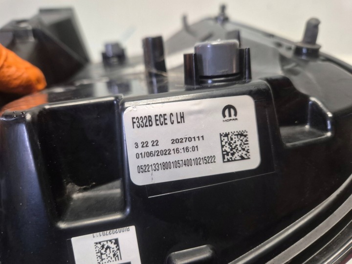 PHARE ARRIÈRE ARRIÈRE CÔTÉ GAUCHE FIAT 500E ÉLECTRIQUE 20- 20270111