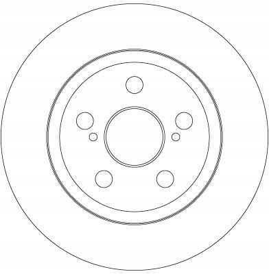 DISQUE DE FREIN TRW DF6331