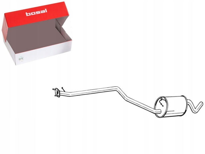 BOSAL 290-089 SILENCIEUX CENTRAL