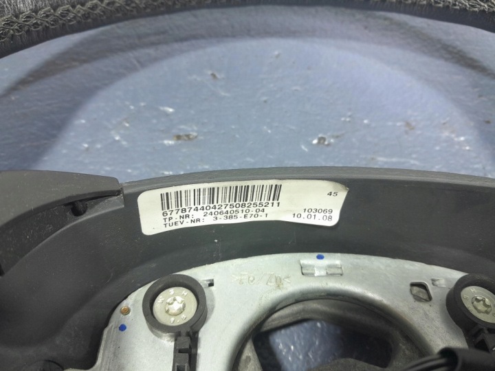 BMW X5 E70 VOLANT CUIR MULTIFONCTIONNELLE 6778744