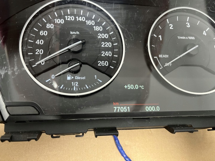 BMW F45 F46 X1 F48 COMPTEUR TABLEAU DE BORD DIESEL HUD 9383271 9295446