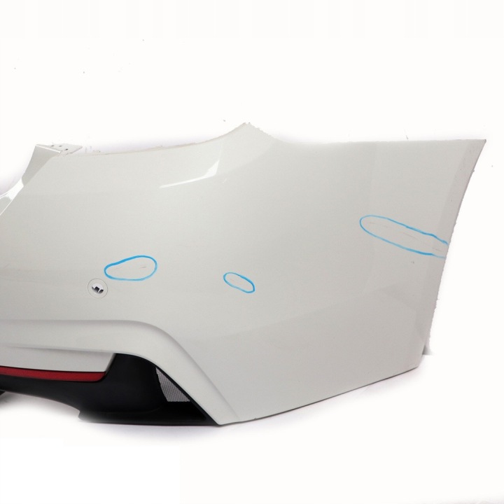 BMW F32 F33 M SPORT PARE-CHOCS PANNEAU ARRIÈRE PDC ALPINWEISS ALPINE WHITE 300