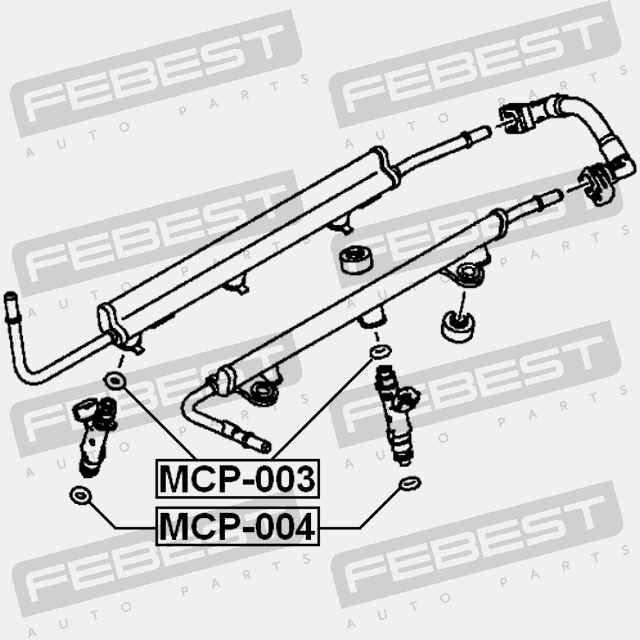 FEBEST O-RING