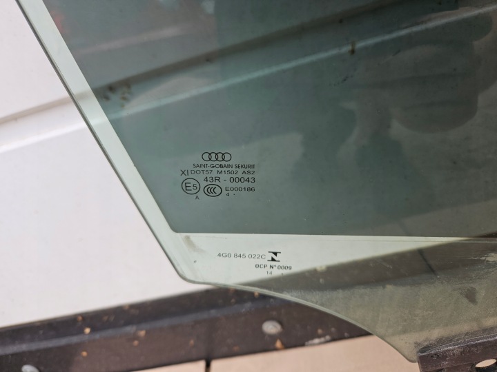 VITRE DE PORTIÈRE GAUCHE DROIT AVANT DOUBLE AUDI A6 C7 4G BERLINE UNIVERSEL ENSEMBLE