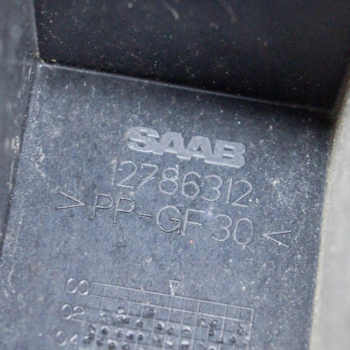 SAAB 9-3 YS3F GAUCHE SUPPORT ARRIÈRE PARE-CHOCS 2006 12786312