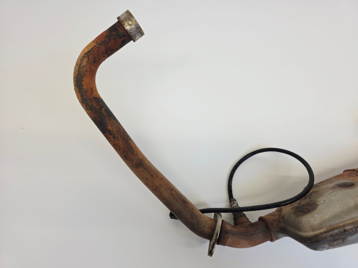 KAWASAKI Z125 AVEC 125 17-23 COLLECTEUR ÉCHAPPEMENT TUYAU D'ÉCHAPPEMENT COUDE SONDE