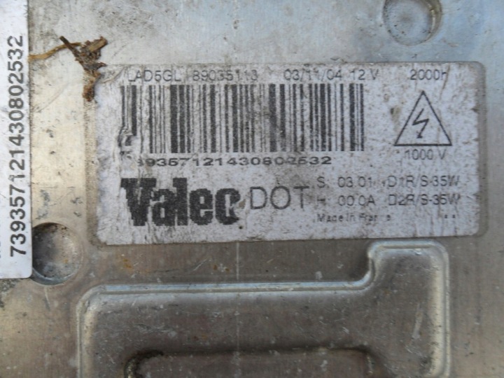 CONVERTISSEUR XÉNON VOLVO S60 S80 V70 89035113