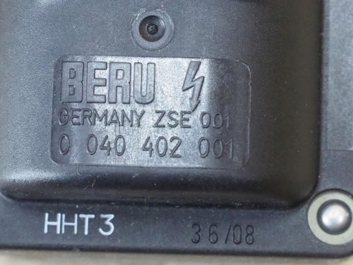 BOBINE ALLUMAGE VW GOLF III 1.4 0040402001 BERU NEUF