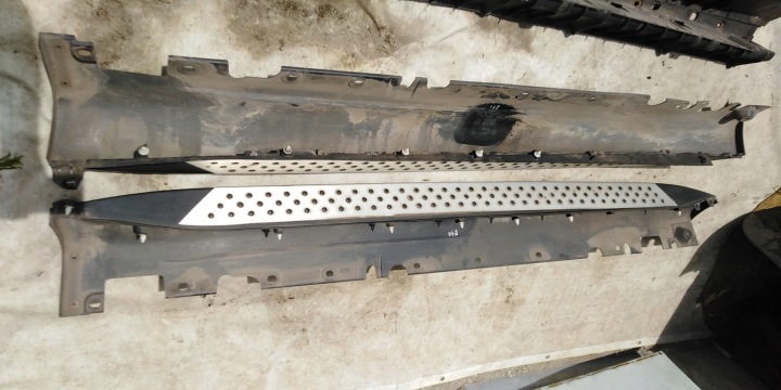 BMW X5 E70 BAGUETTES SEUIL MARCHES ENSEMBLE ORIGINALE