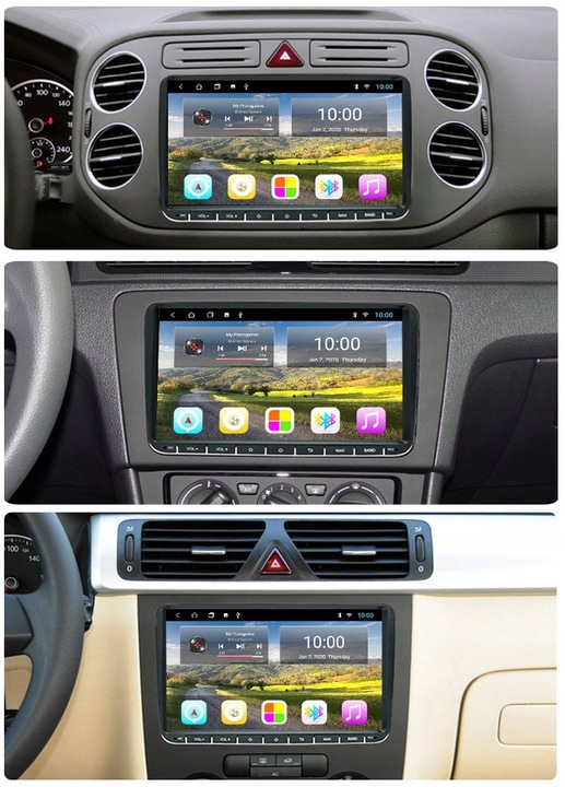 RADIO NAVI ANDROID 13 GPS SKODA OCTAVIA SUPERB II ROOMSTER YETI FABIA RAPID 