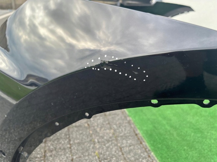 PARE-CHOCS AVANT PORSCHE MACAN II 2 TURBO 95C 95C807221F EN BON ÉTAT GIELDA POZNAŃ