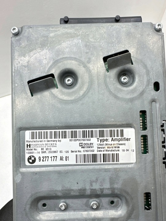 BMW 5 F10 F11 2012 AMPLIFICATEUR AUDIO