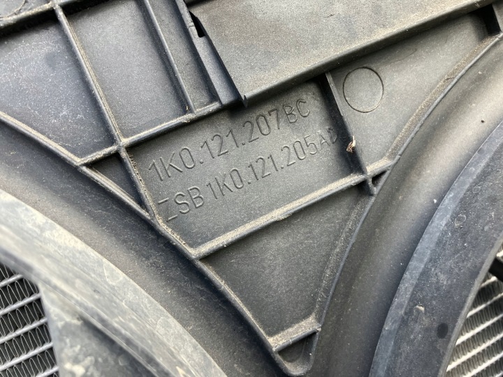 PANNEAU AVANT RADIATEURS VENTILATEUR 2.0 TDI CFF CFFB SKODA SUPERB 2 II