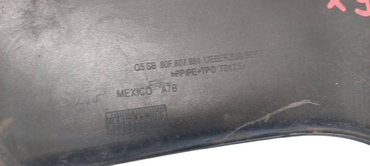 AUDI Q5 II SPORTBACK 80F 2020-2025 ANGLE PARE-CHOCS GAUCHE ARRIÈRE 80F807851