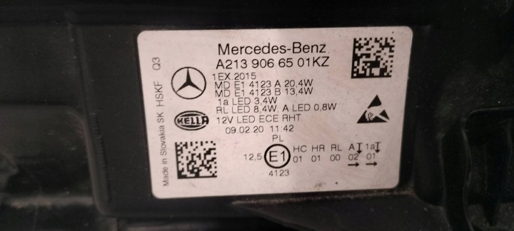 MERCEDES E CLASSE W213 C238 16-20 PHARE AVANT HIGH PERFORMANCE GAUCHE DROITE