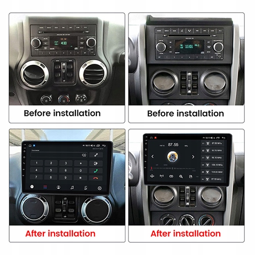 RADIO NAVIGATION JEEP WRANGLER 2006-2017 ANDROID photo 4 - milautoparts-fr.ukrlive.com