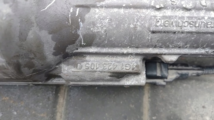PORSCHE CAYENNE AUDI Q7 CRÉMAILLÈRE DE DIRECTION ENDOMMAGÉE 4G1423105 OE