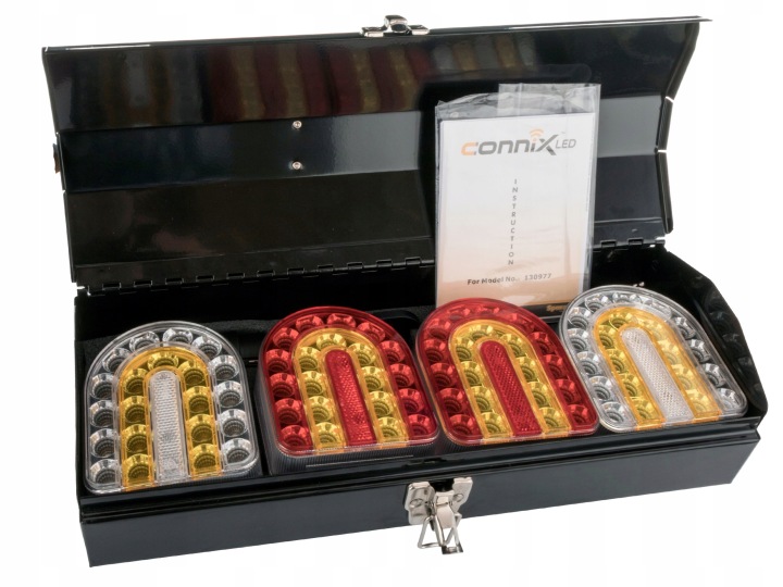 PHARES SANS FIL ARRIÈRE SUR AIMANT CONNIX 12V