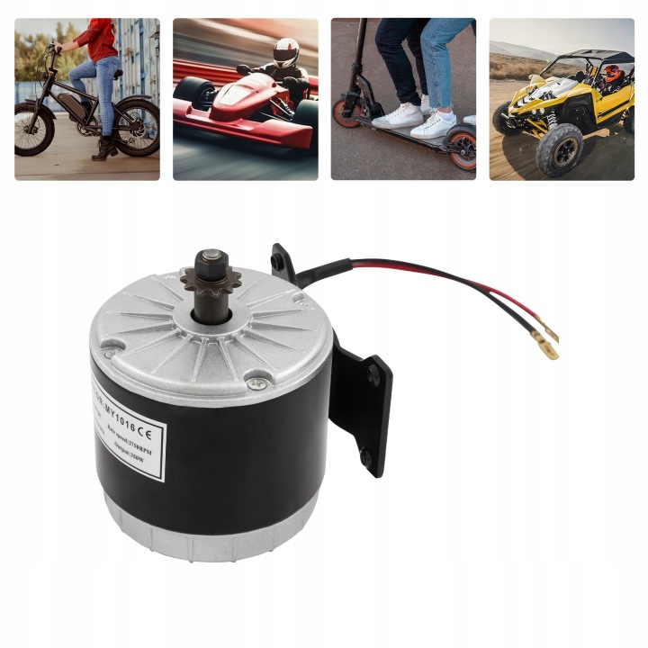 MOTEUR SZCZOTKOWY 24V 350W 2750 OBR/MIN MY1016 VERS SCOOTER ÉLECTRIQUE