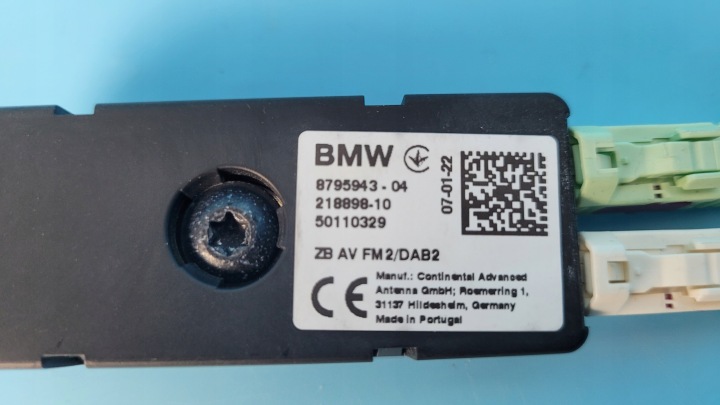 BMW 2' F44 GRAN COUPÉ 22R AMPLIFICATEUR D'ANTENNE 8795943