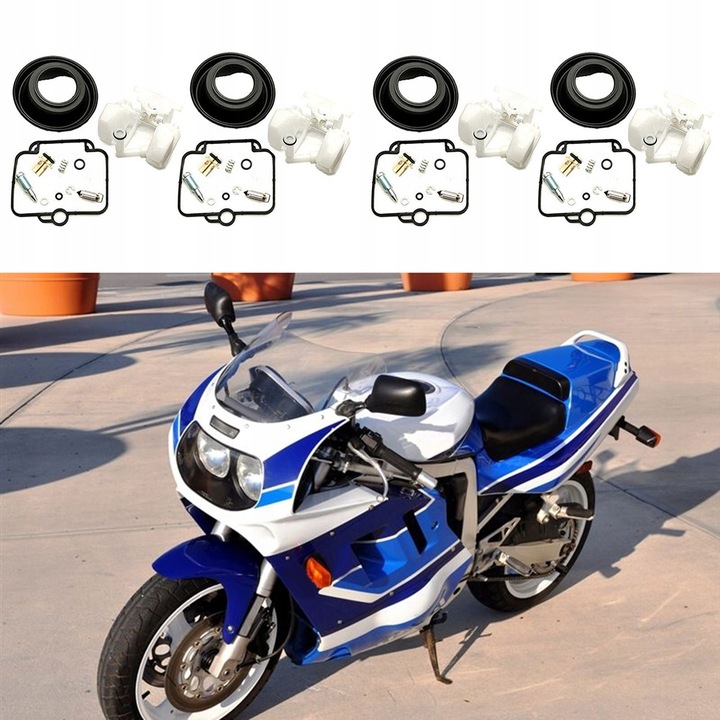 PARA SUZUKI GSXR1100 GSXR750 JUEGO DE REPARACIÓN CARBURADOR 