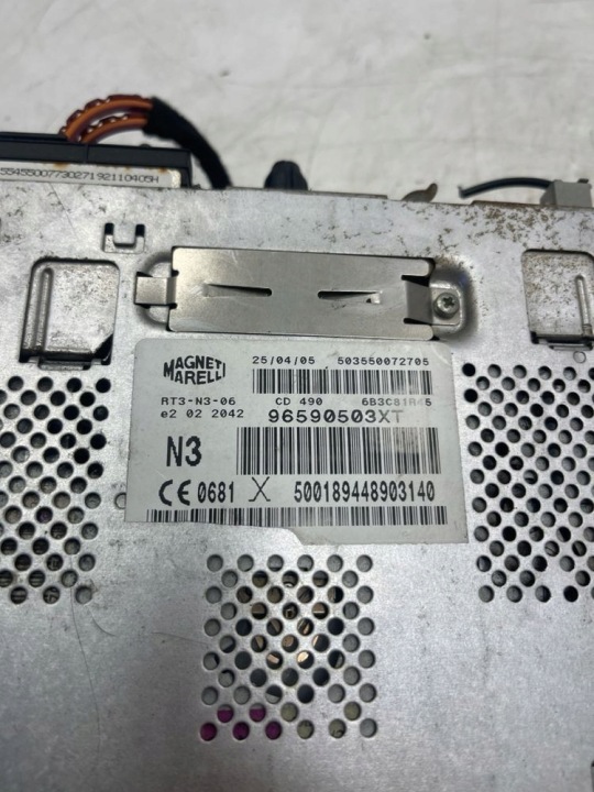 RADIO CITROEN C4 PICASSO 96590503XT