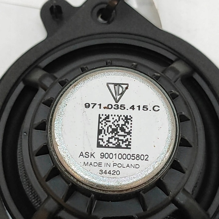 HAUT-PARLEUR DANS ARRIÈRE SZYBIE AUDI E-TRON GT 971035415C 31655943 350KW 2022