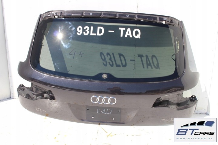 AUDI Q7 COUVERCLES DE COFFRE COUVERCLES DE COFFRE ARRIÈRE ARRIÈRE 4L 4L0827023 4L0827933 4L0845501 4L0 827