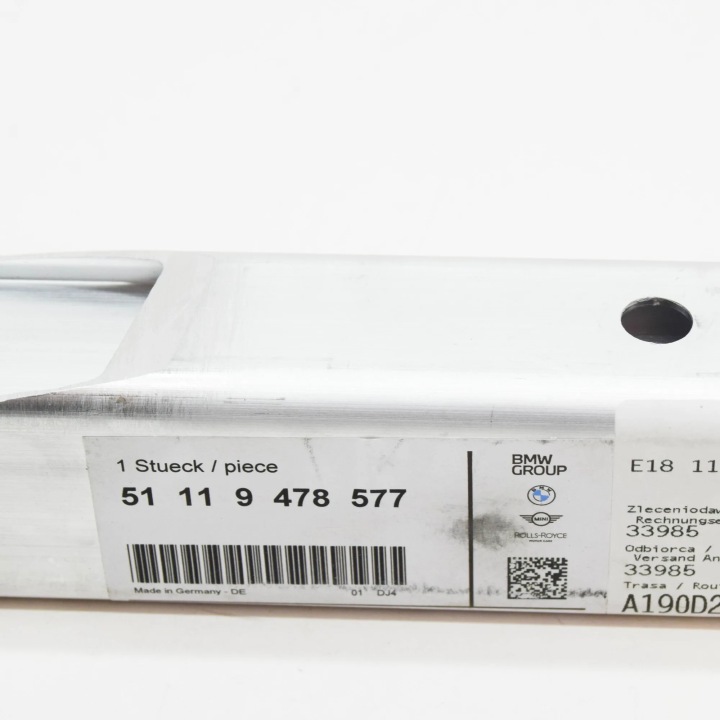 BMW 3 G20 AVANT GAUCHE RENFORCEMENT CRASH BOXA 51119478577 ORIGINE