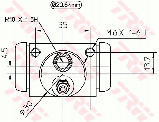 TRW BWF321 PISTON DE FREIN
