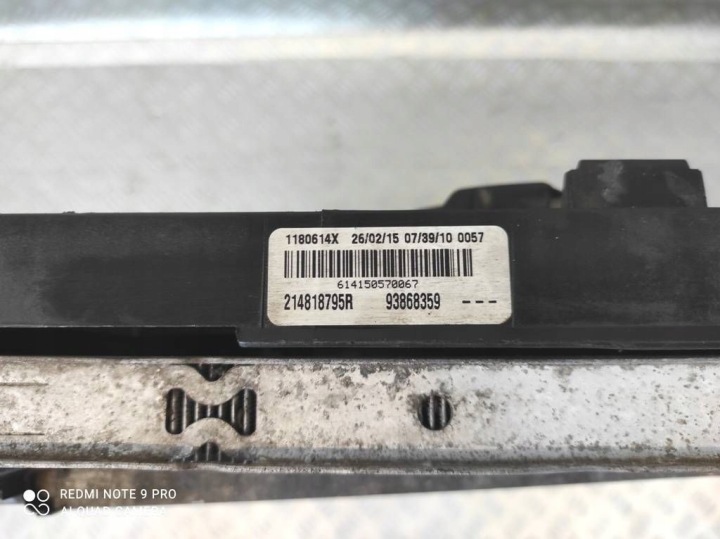 OPEL VIVARO B RENAULT TRAFIC III 1.6 DCI RADIATEUR RADIATEUR VENTILATEUR JEU