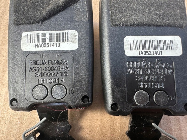 FORD S-MAX MK1 LIFT AGRAFE DROITE GAUCHE 3 RANGÉE ENSEMBLE AG91-60045