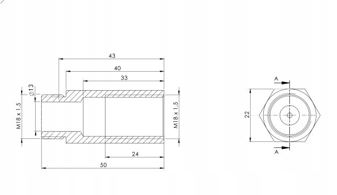 EMULADOR SEGUNDO LAMBDA SONDA LAMBDA FI13 L50 COBRE AMARRILLO 