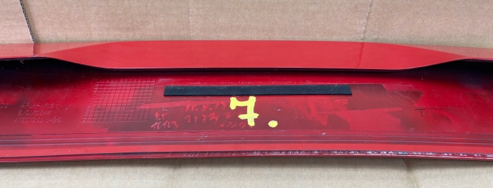 7 SKODA FABIA III UNIVERSEL 6V9 MONTE CARLO SPOILER SPOILER COUVERCLES DE COFFRE 6V9827939B
