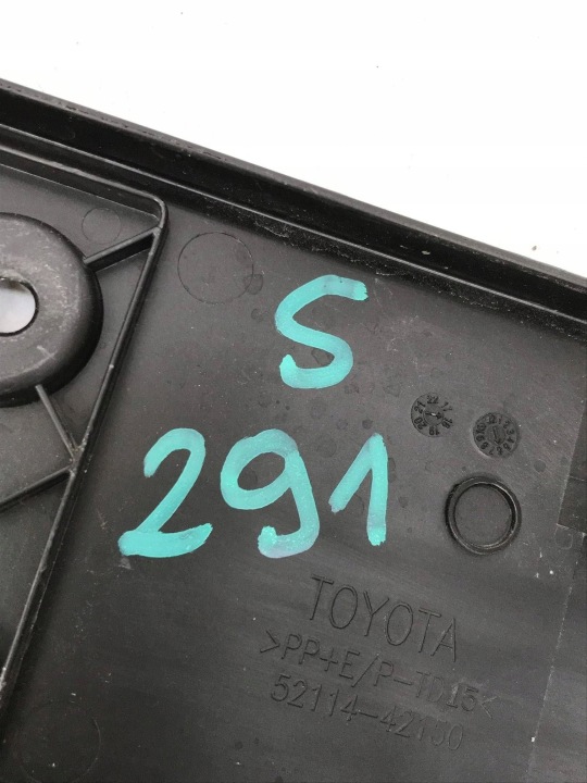 TOYOTA RAV 4 (XA40) CHÂSSIS CADRE DE PLAQUE D'IMMATRICULATION 52114-42150