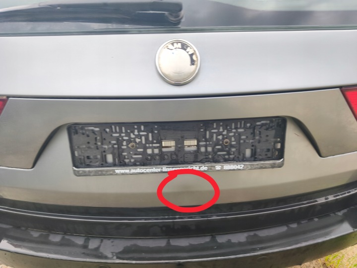 COUVERCLES DE COFFRE COUVERCLES DE COFFRE BMW X3 E83 A08/7 SILBERGRAU METALLIC 03-06