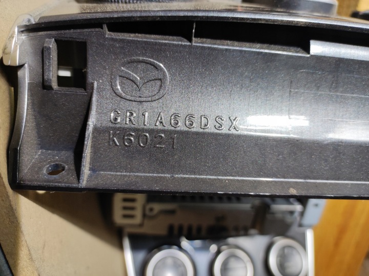 AUTORADIO MAZDA GP9E66DSX