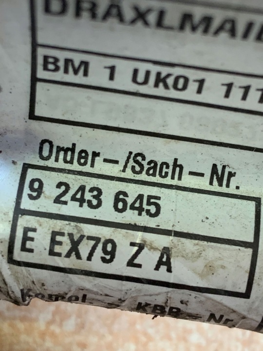 SERRE-CÂBLE POSITIVE BMW X3 F25 9243645