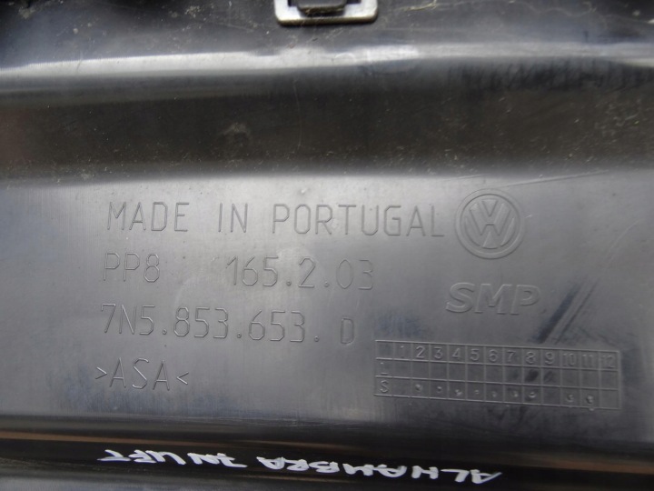 SEAT ALHAMBRA 7N LIFT 15-20 CALANDRE GRILLE PARE-CHOCS ORIGINAL OEM 7N5853653D