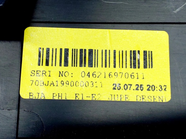 DIFFUSEUR ARRIÈRE PARE-CHOCS RENAULT 850B26311R 2021