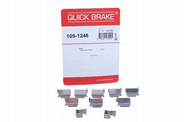 QUICK BRAKE JUEGO INST. ZAPATAS HAM. JEEP P./T. C 