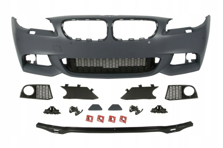 PARE-CHOCS AVANT BMW F10 F11 AVANT RESTYLAGE MODULE XÉNON 4 PDC ENSEMBLE PEINTURE X02