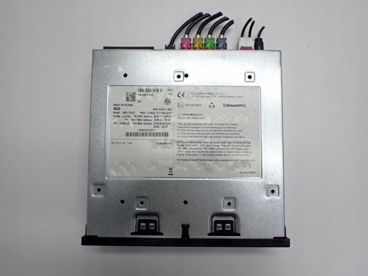 NAVIGATION NAVI RADIO MONITEUR TEXTILE ORIGINAL VW ID3 ID.3 22R