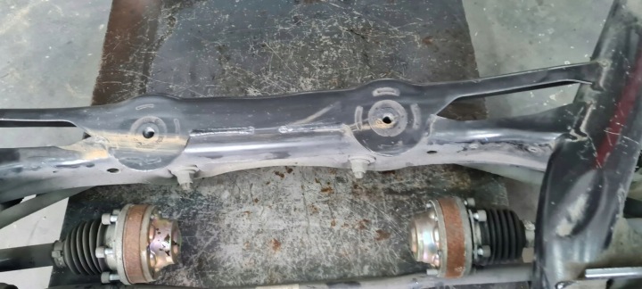 S3 8V BERLINE A3 CHÂSSIS CHÂSSIS POUTRE SUSPENSION ARRIÈRE 2.0 TFSI QUATTRO