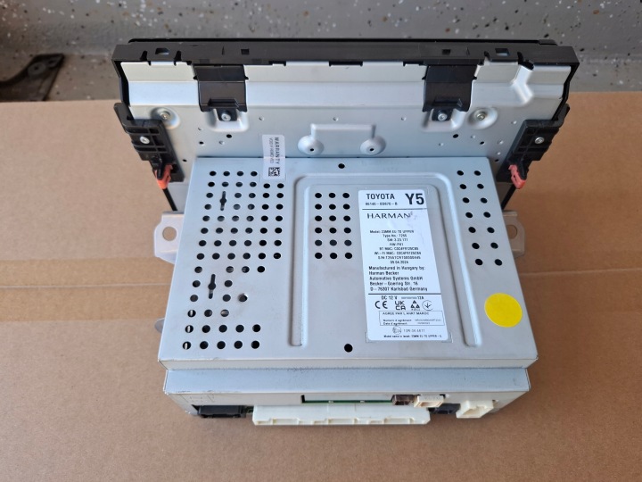 AUTORADIO TOYOTA YARIS NAVI 86140-0D870-B HARMAN SUPER ÉTAT