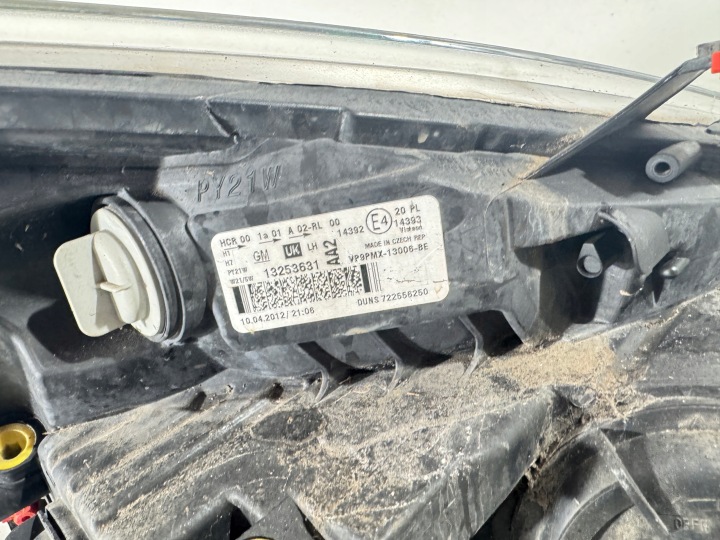 OPEL MERIVA B 2 II PROJECTEUR PHARE GAUCHE AVANT GAUCHE AVANT AVANT RESTYLAGE UK